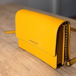 Michael Kors Yellow Crossbody Bag